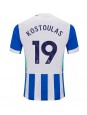 Billige Brighton Charalampos Kostoulas #19 Hjemmedrakt 2025-26 Kortermet